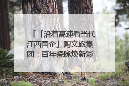 「沿着高速看当代江西国企」陶文旅集团：百年瓷脉焕新彩 文旅融合谱华章