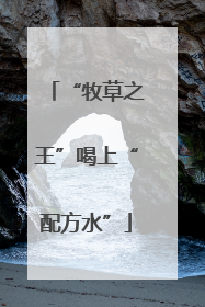 “牧草之王”喝上“配方水”