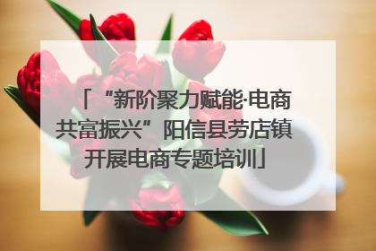 “新阶聚力赋能·电商共富振兴”阳信县劳店镇开展电商专题培训