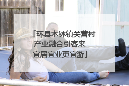 环县木钵镇关营村 产业融合引客来 宜居宜业更宜游