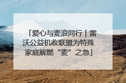 爱心与麦浪同行｜雷沃公益机收联盟为特殊家庭解燃“麦”之急