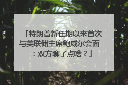 特朗普新任期以来首次与美联储主席鲍威尔会面：双方聊了点啥？