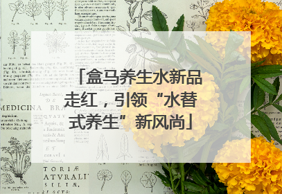 盒马养生水新品走红，引领“水替式养生”新风尚