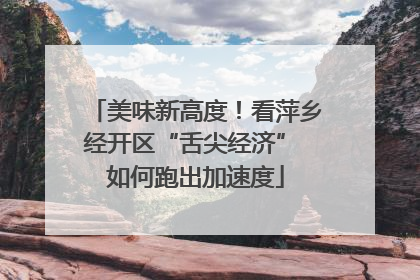 美味新高度！看萍乡经开区“舌尖经济” 如何跑出加速度