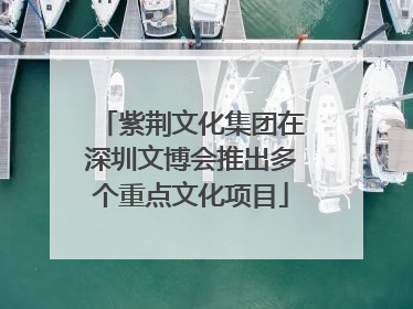 紫荆文化集团在深圳文博会推出多个重点文化项目