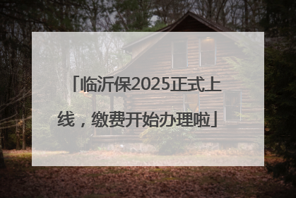临沂保2025正式上线，缴费开始办理啦