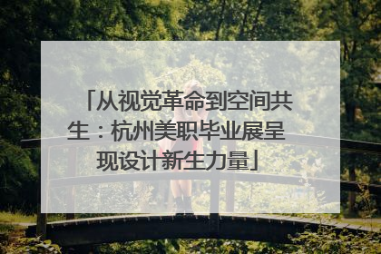 从视觉革命到空间共生：杭州美职毕业展呈现设计新生力量