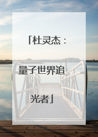杜灵杰：量子世界追光者