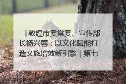 敦煌市委常委、宣传部长杨兴蓉：以文化赋能打造文旅增效新引擎｜第七届全国县域旅游研究成果发布系列活动