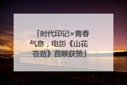 时代印记×青春气息，电影《山花苍劲》首映获赞