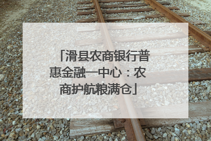 滑县农商银行普惠金融一中心：农商护航粮满仓
