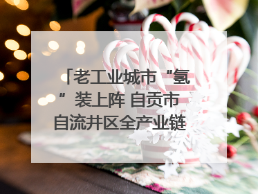老工业城市“氢”装上阵 自贡市自流井区全产业链冲刺氢能装备制造新高地｜美好生活有“盐”味