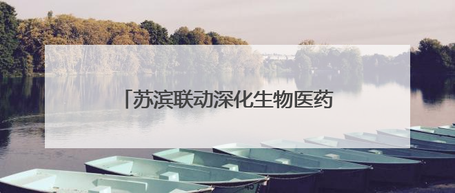 苏滨联动深化生物医药产业对接，精准匹配技术资本资源推动项目落地