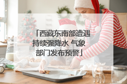 西藏东南部遭遇持续强降水 气象部门发布预警