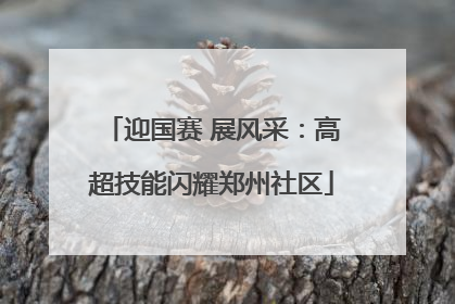 迎国赛 展风采：高超技能闪耀郑州社区