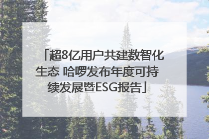 超8亿用户共建数智化生态 哈啰发布年度可持续发展暨ESG报告