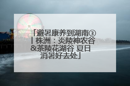 避暑康养到湖南③丨株洲：炎陵神农谷&茶陵花湖谷 夏日消暑好去处
