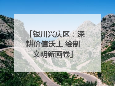 银川兴庆区：深耕价值沃土 绘制文明新画卷