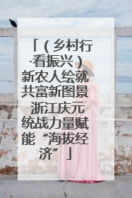 （乡村行·看振兴）新农人绘就共富新图景 浙江庆元统战力量赋能“海拔经济”