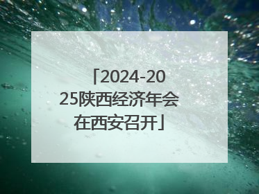 2024-2025陕西经济年会在西安召开