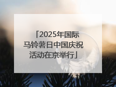 2025年国际马铃薯日中国庆祝活动在京举行