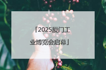 2025厦门工业博览会启幕